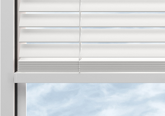 Cotswold, Ghost White - Clip Fit Wooden Venetian Blind - Image 8
